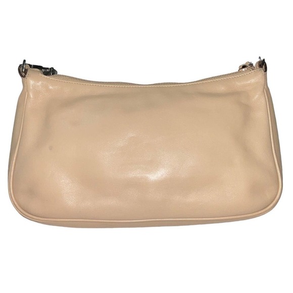 Gucci Vintage Bamboo Leather Baguette Beige Shoulder Bag - Picture 13 of 16